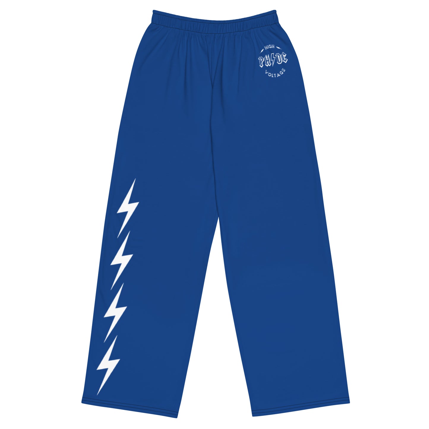 Lightning Bolt Wide-Leg Pants