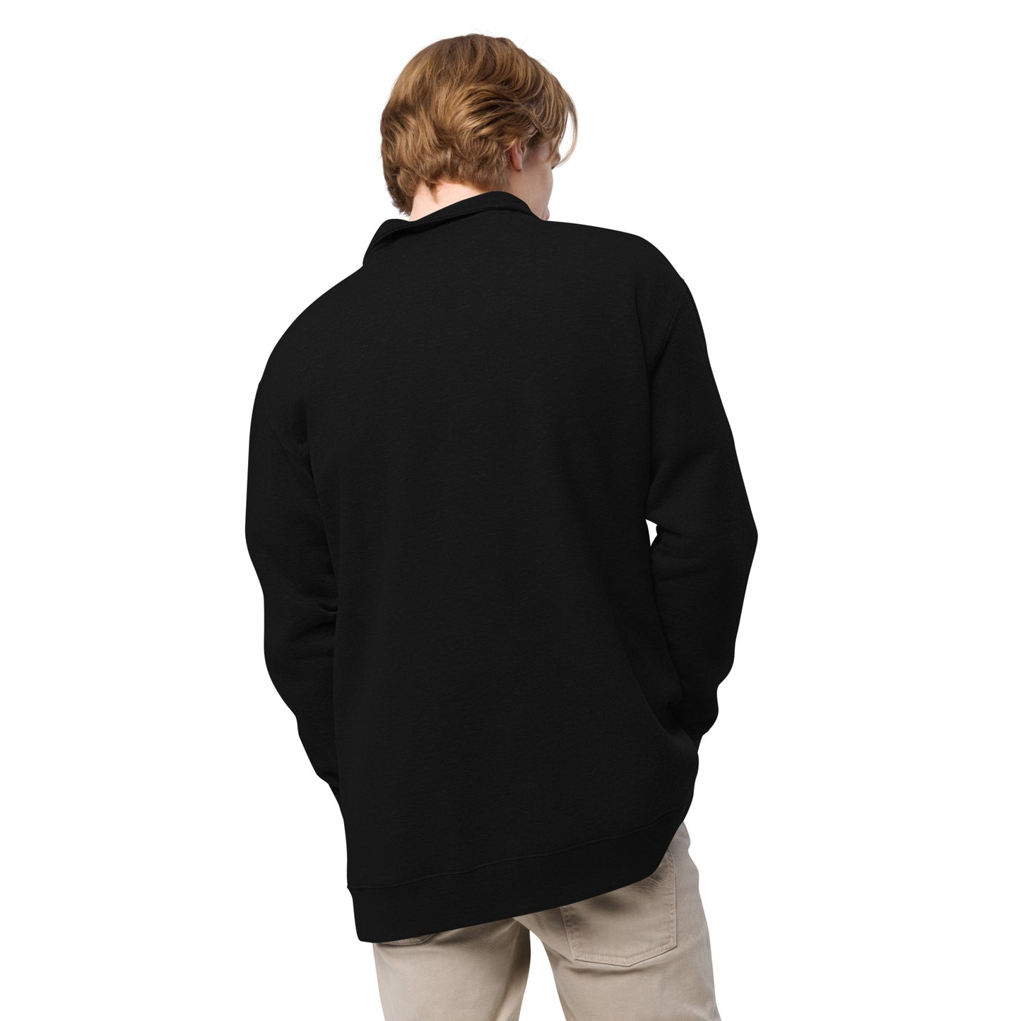 575 Embroidered Zip-Up Pull Over