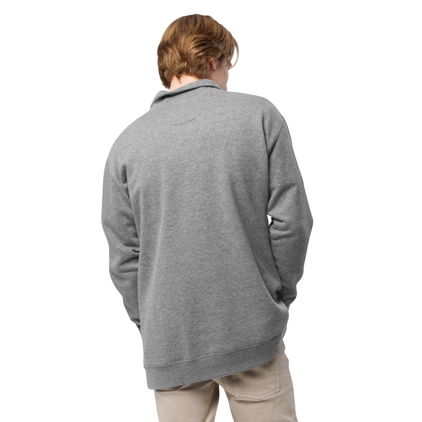 575 Embroidered Zip-Up Pull Over