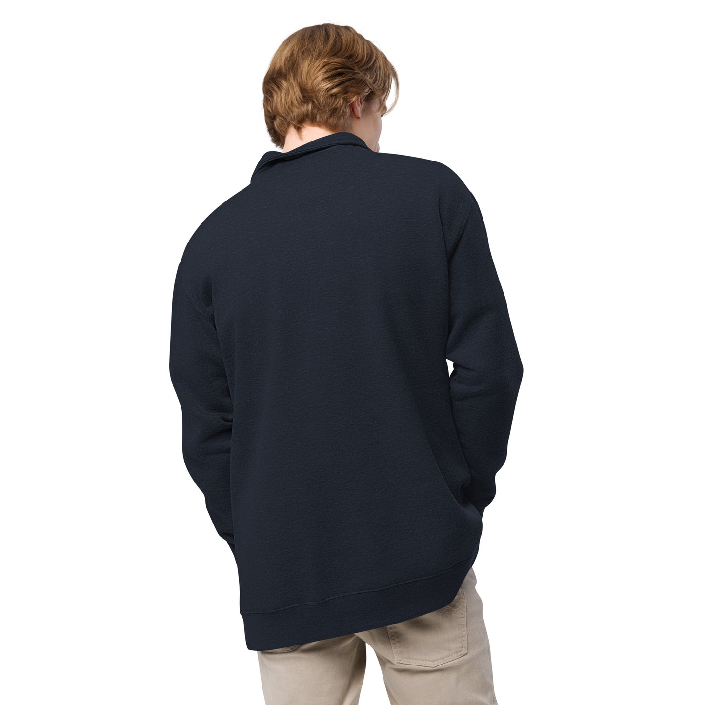 575 Embroidered Zip-Up Pull Over