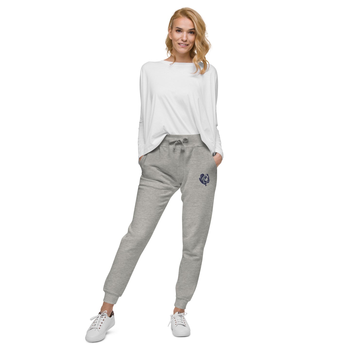 Hoya Dog Embroidered Joggers