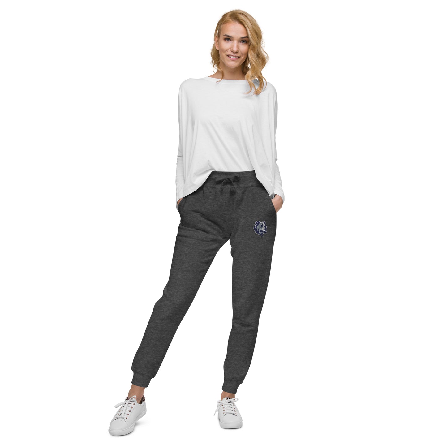 Hoya Dog Embroidered Joggers