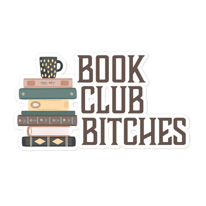 Book Club Bitches Decal
